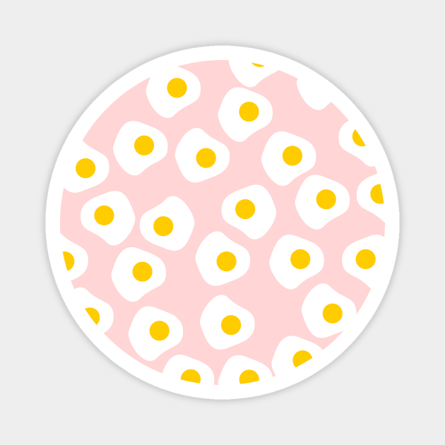 Cute Fried Eggs Magnet by kapotka